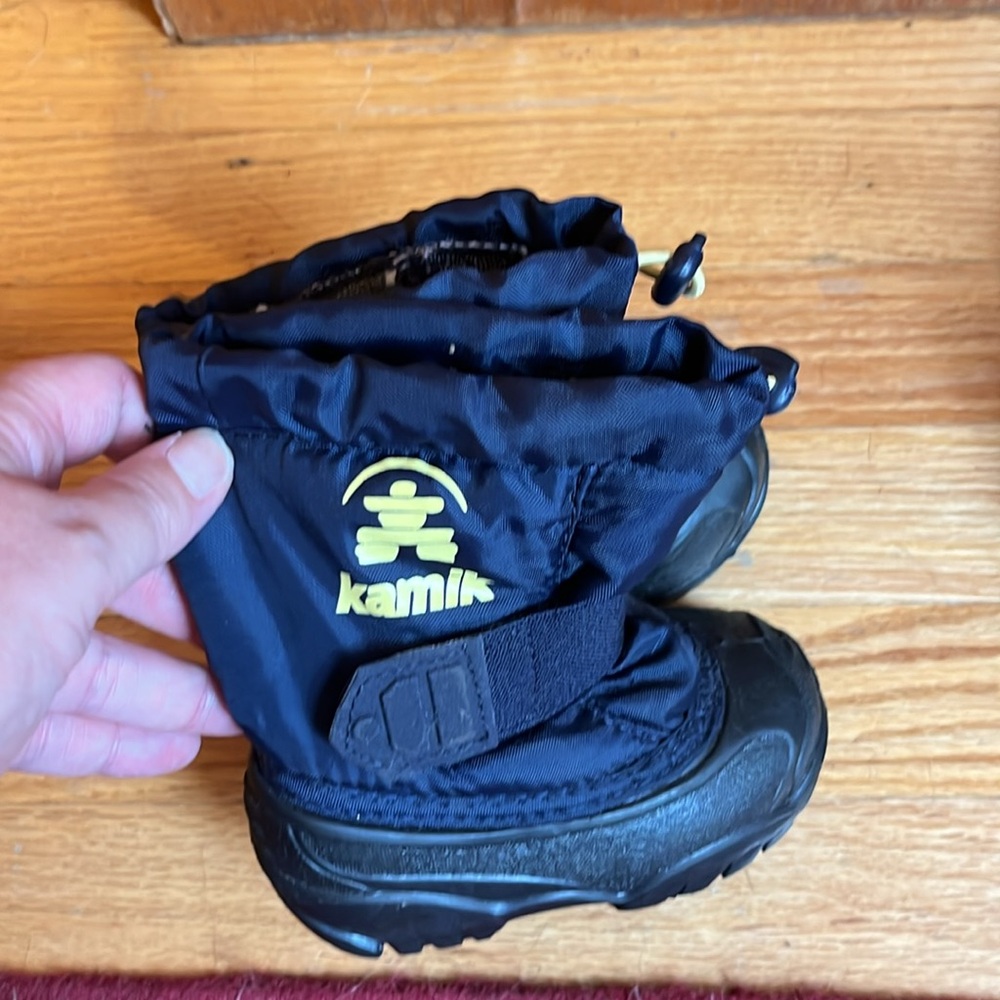 Kamik Toddler drawstring winter boots